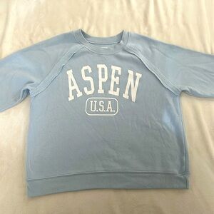 Grayson threads blue aspen crewneck